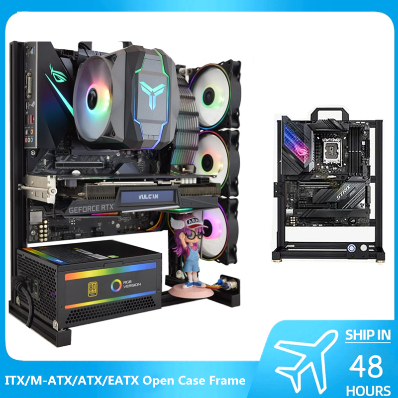 Gaming Console Tower - Boîtier de jeu en aluminium pour