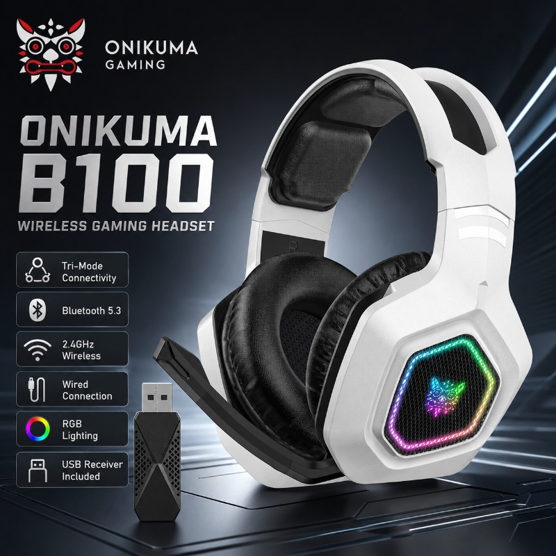 Gaming Console In Amazon - ONIKUMA B100 – casque de jeu