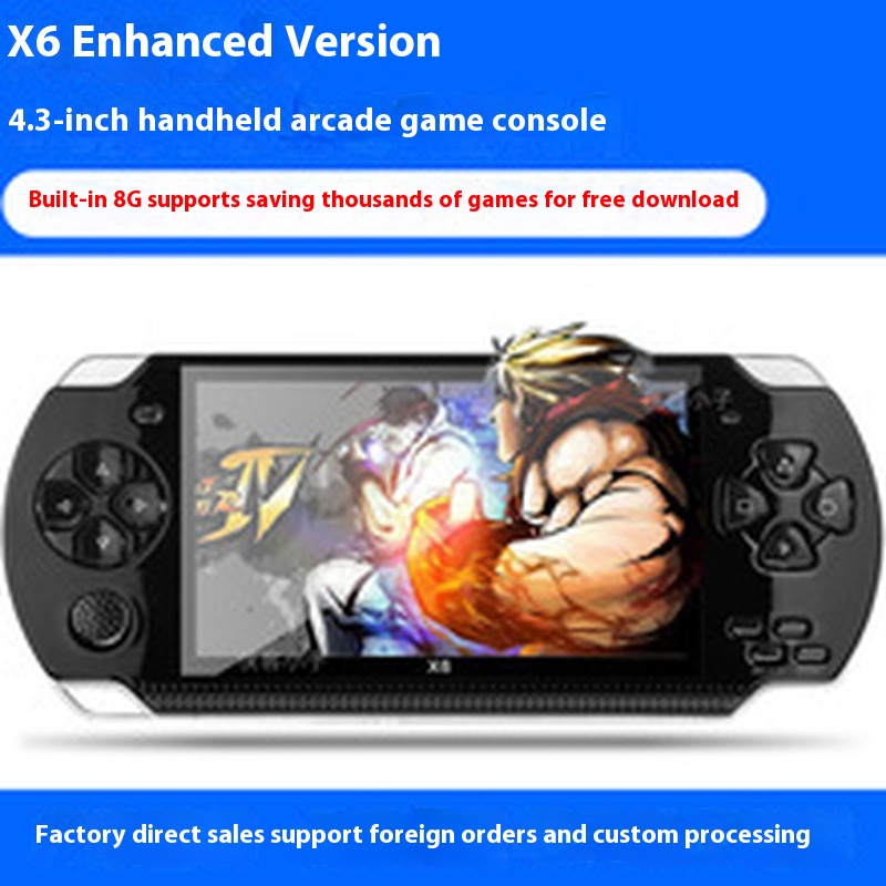 Gaming Console X6 - Psp 3000 X6 Console 12 Types