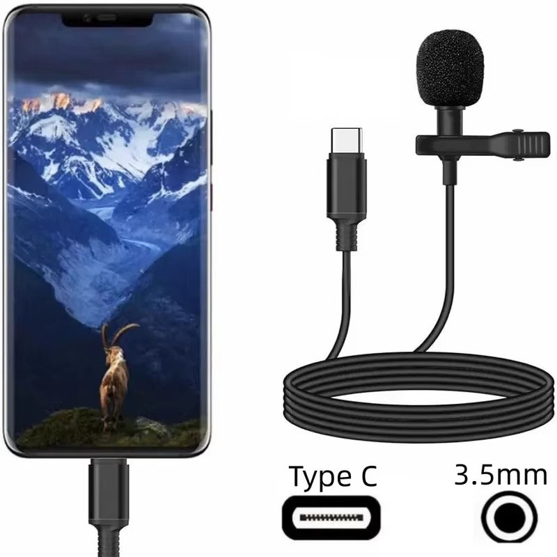 Pc Gaming Handheld Console - 1-5 pièces Microphone Lavalier USB Portable