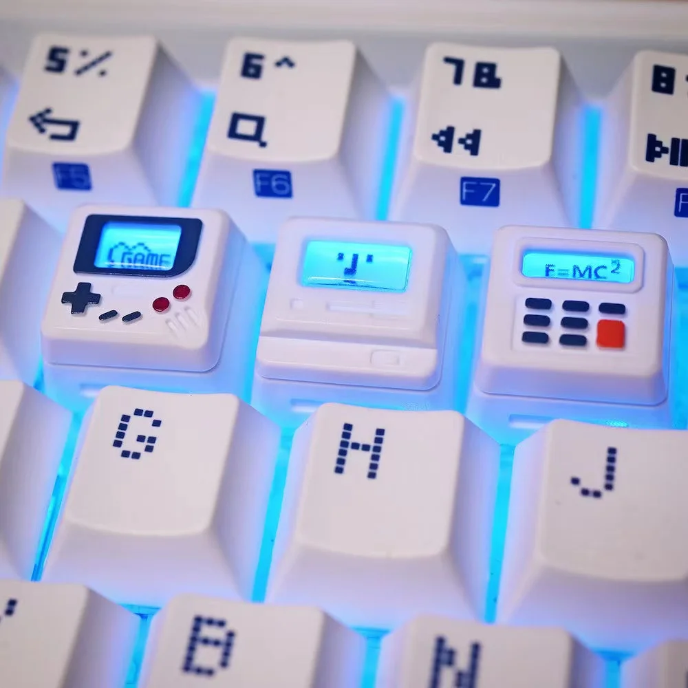 Gaming Console Vintage - K-04 Ensemble de touches de clavier