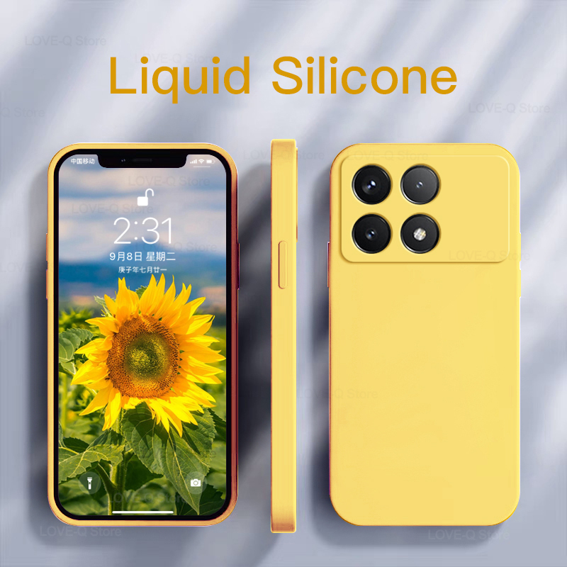 Gaming Console X6 - Coque de téléphone en silicone liquide