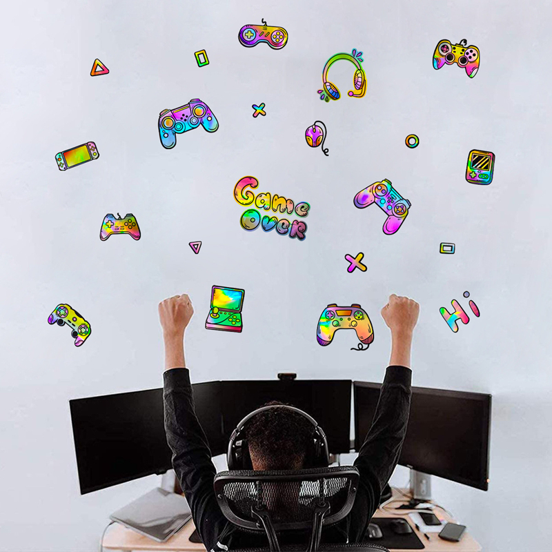 Autocollants muraux en vinyle  - Gaming Console Game Zone avis et prix