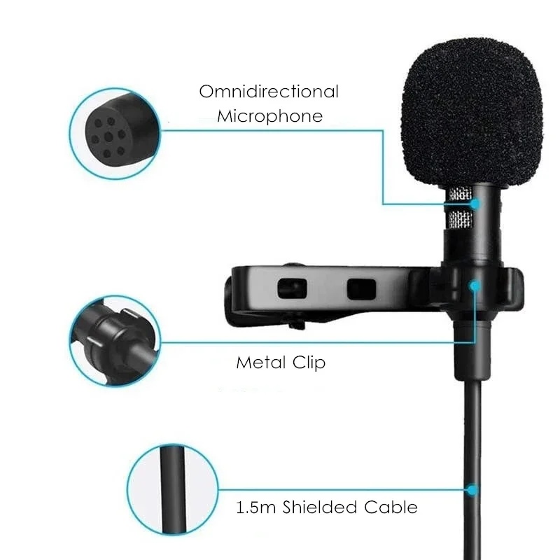 1-4 pièces Microphone Lavalier - Pc Gaming Handheld Console avis et prix
