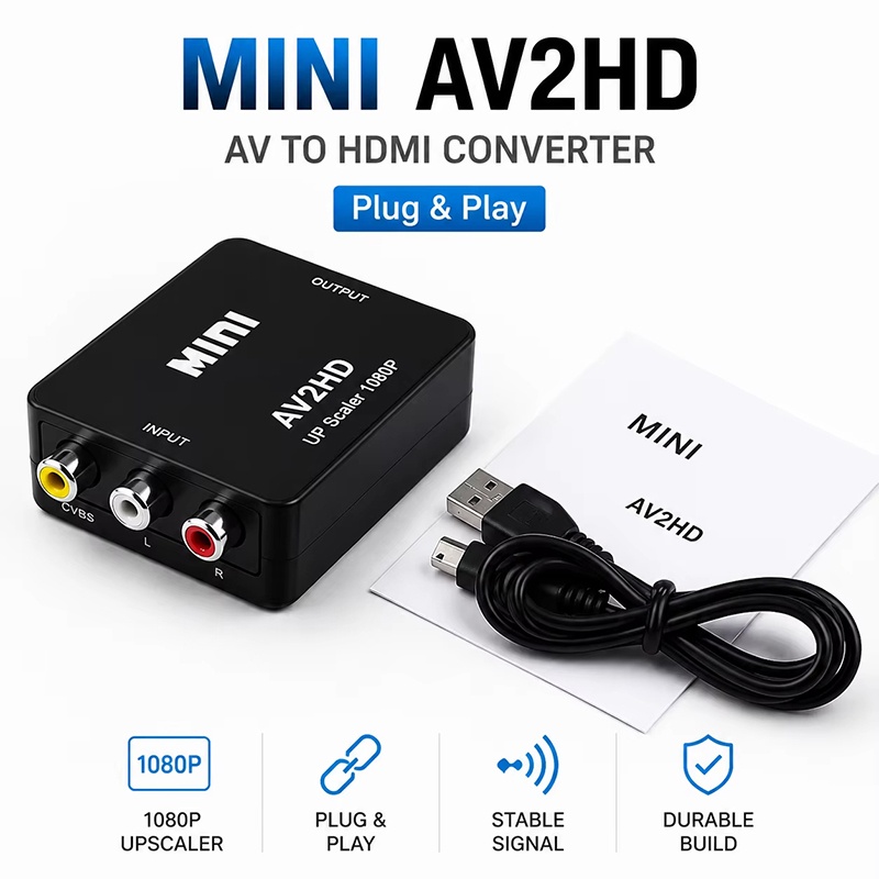Boîtier convertisseur HDTV RCA - Gaming Console All In One avis et prix