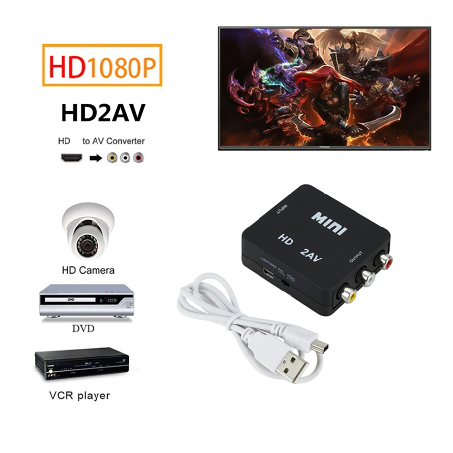 Boîtier convertisseur HDTV RCA - Gaming Console All In One avis et prix