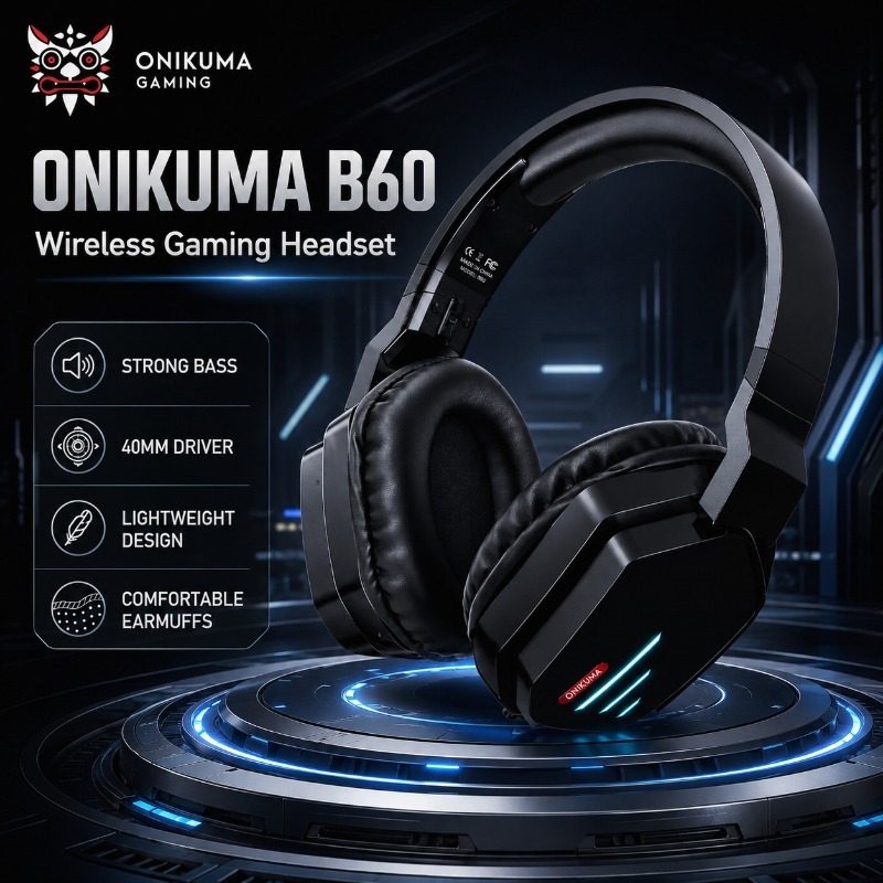 Casque de jeu sans fil ONIKUMA - Gaming Console In Amazon avis et prix