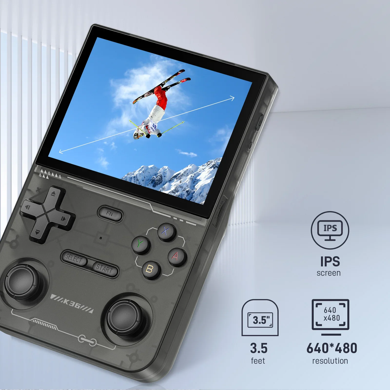 GAMINJA K36 3.5 pouces IPS écr - Gaming Console K36 avis et prix