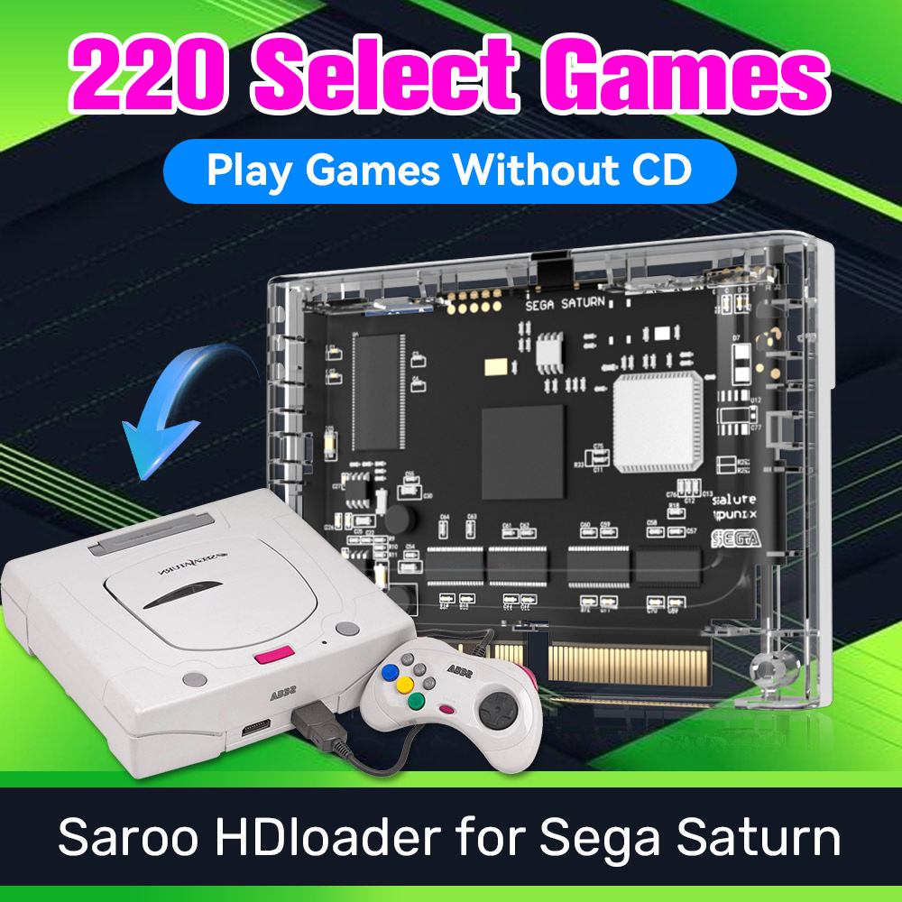 SAROO SS HDLoader pour Sega Sa - Gaming Console Video Game avis et prix