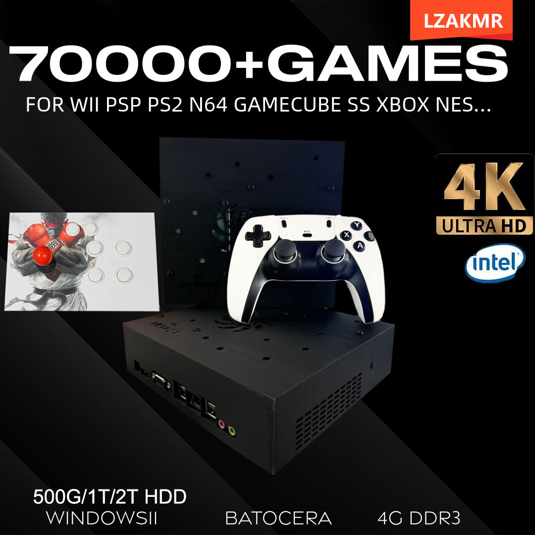 Console de jeu rétro 70000 + j - Gaming Console Video Game avis et prix
