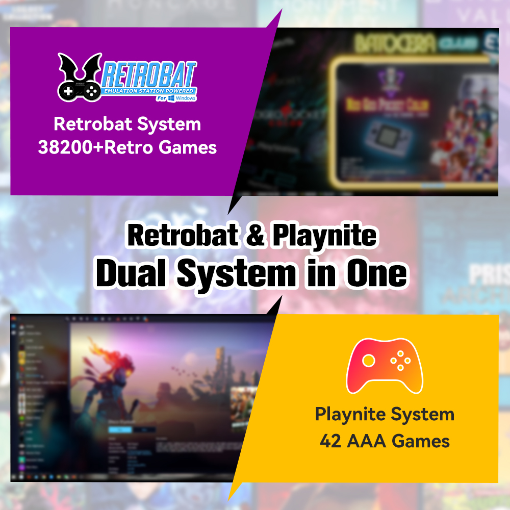 Retrobat & Playnite Console de - Gaming Console Video Game avis et prix